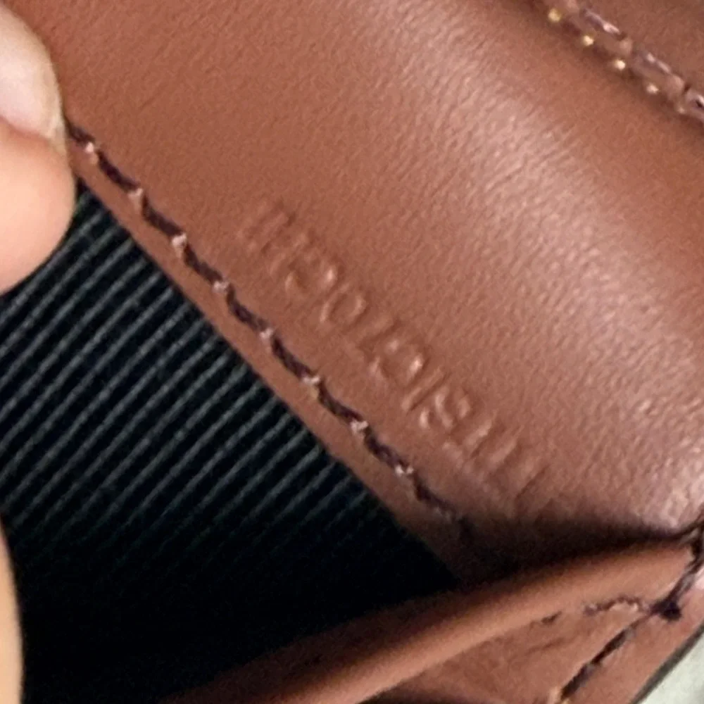 Burberry Cavendish Grainy Leather House Check Wallet Chestnut Brown 4061999 1